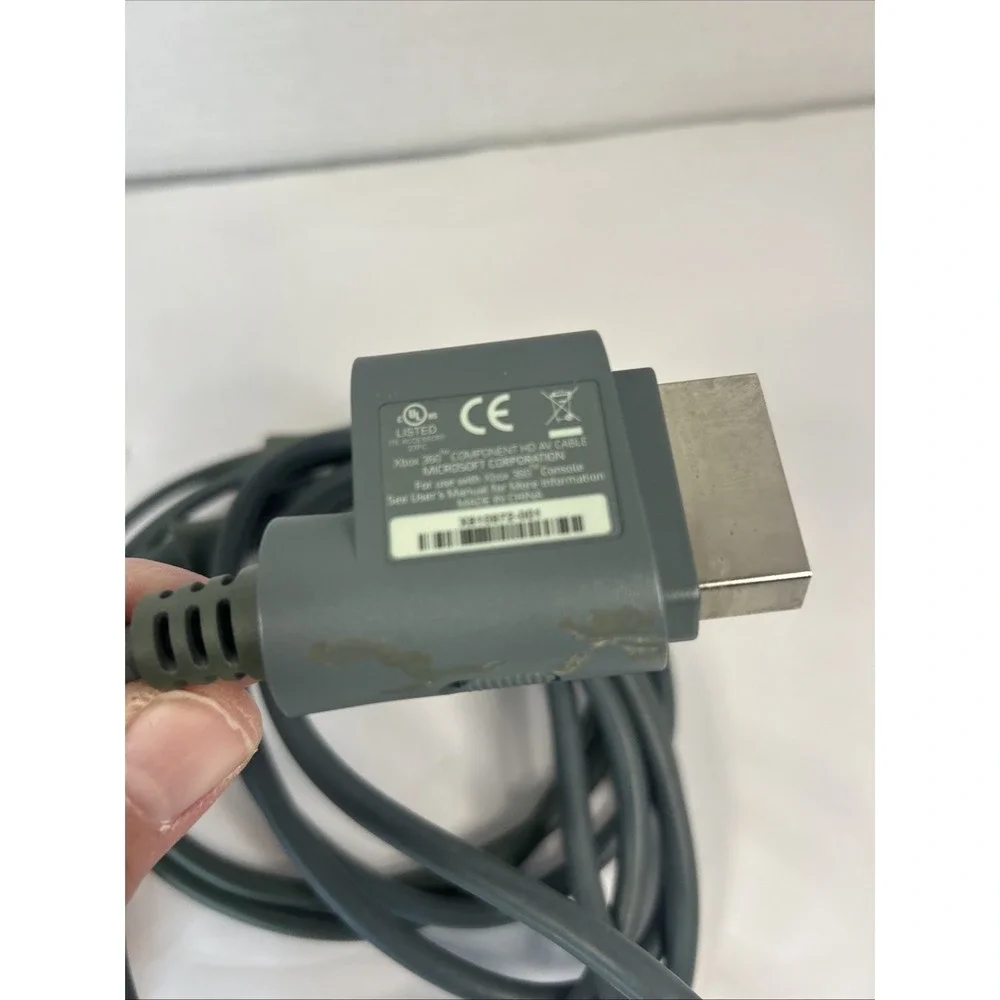 Microsoft Xbox 360‎ Console Component HD AV Cable HDTV X810972-001 Untested Read